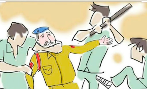 unnamed 2 - मारपीट के केस में पूछताछ करने गई पुलिस टीम पर महिलाओं ने चला दिए लट्ठ, दारोगा समेत कई घायल