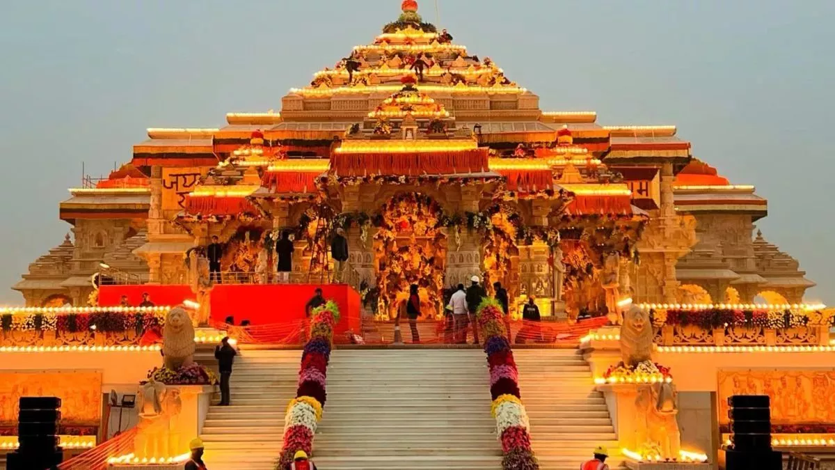 mere ram 1 - सोमवार से 18 तक श्रीरामलला के वीआईपी दर्शन बंद।