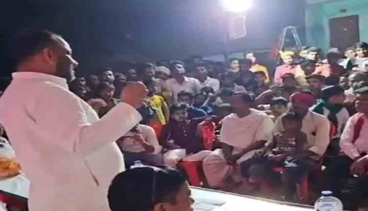 case registered against sp leader firoz khan alias gabbar who gave inflammatory speech - हाजी फिरोज खा गब्बर के खिलाफ दर्ज हुआ मुकदमा।