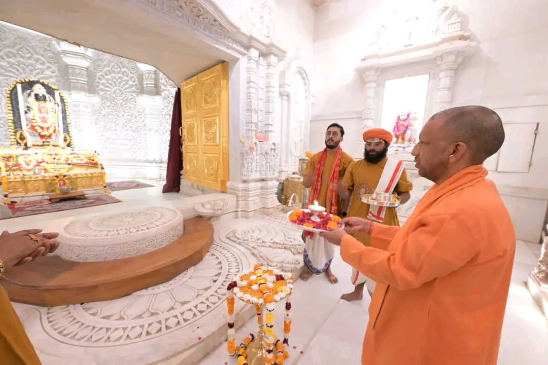 1763740729288 - माननीय प्रधानमंत्री भारत सरकार के प्रस्तावित श्री राम जन्म भूमि ध्वजारोहण कार्यक्रम के दृष्टिगत माननीय मुख्यमंत्री का अयोध्या आगमन।